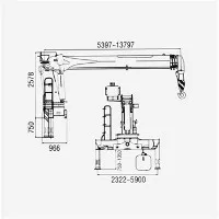 12 Ton Kamyon Üstü Teleskop Vinç - TC300